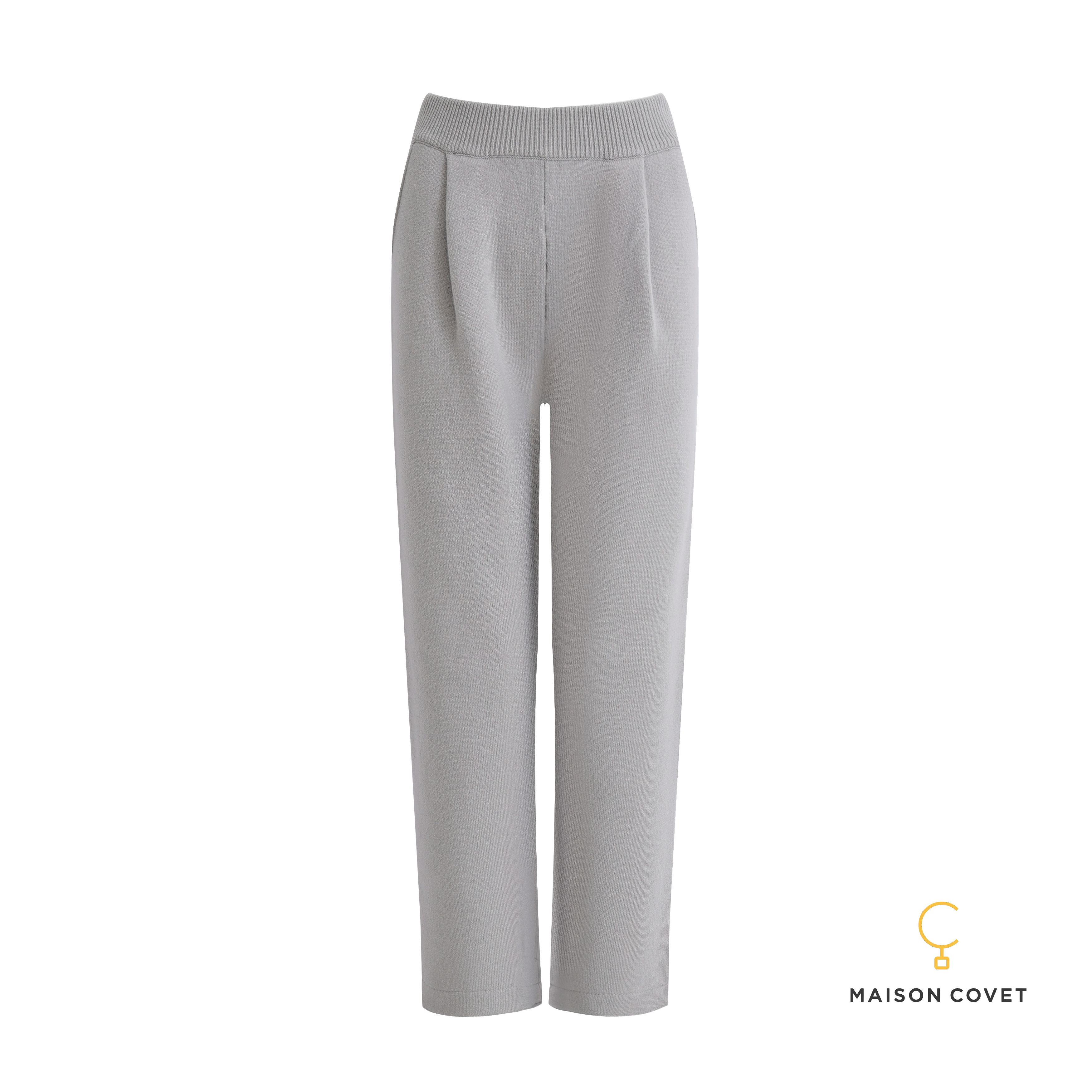 MAISON COVET 纯山羊绒收腿长裤