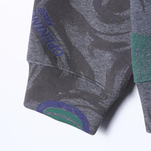 SDSA男士秋冬新款痞帅男装简约水波纹字母连帽卫衣百搭时尚上衣 商品图3