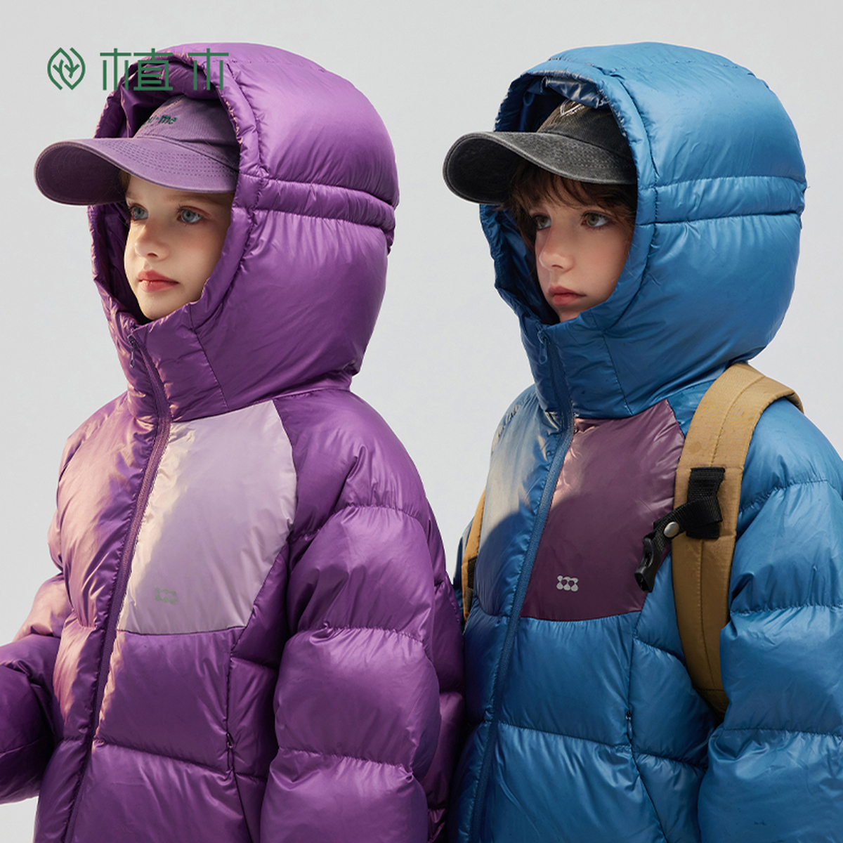 植木童装 儿童羽绒服2025秋冬新款中大童三防羽绒服男童羽绒服45Y146006