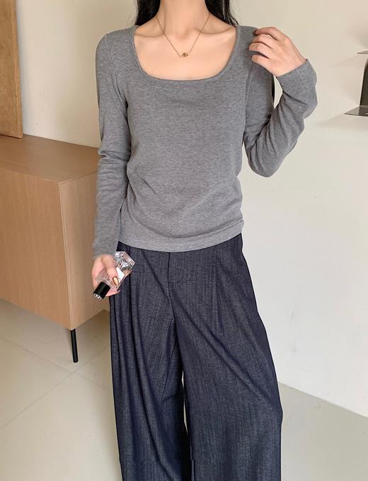 <曾小咸推荐> 带胸垫磨毛云暖肌底衣 日常109/件 活动价89/件 商品图4