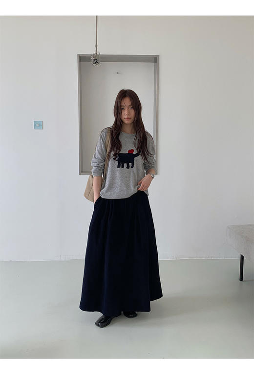 灯芯绒半身裙 商品图2