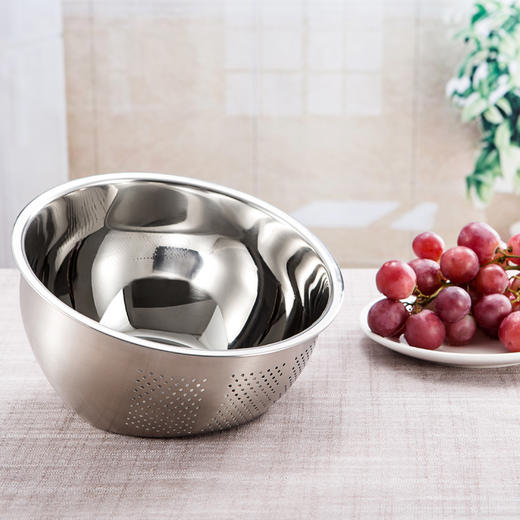 48小时发货【不锈钢斜身多功能沥水盆】Daeden戴德，盆底双面站，倾斜沥水，平放存水，外部砂光工艺，美观耐磨，不易磨损，光滑如镜，易清洗~ 商品图0