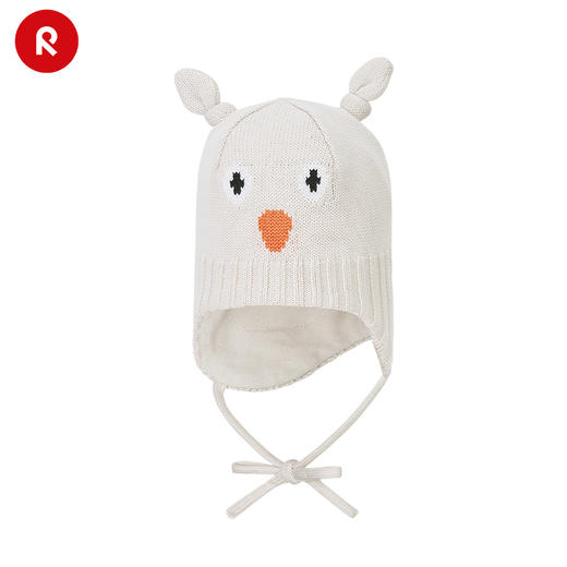 reima男女儿童小童帽子秋冬新款羊毛保暖休闲可爱护耳针织帽 商品图1