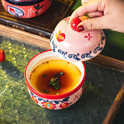 田园秘语手绘炖盅 商品图1