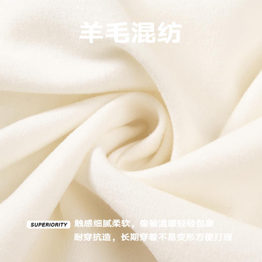 NPC潮牌90鹅绒绵羊毛混纺二合一轻薄羽绒服男秋上新翻领NP57DJ47 商品图4