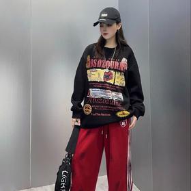 NC圆领多图撞色长袖卫衣50918 秋季 009164200241