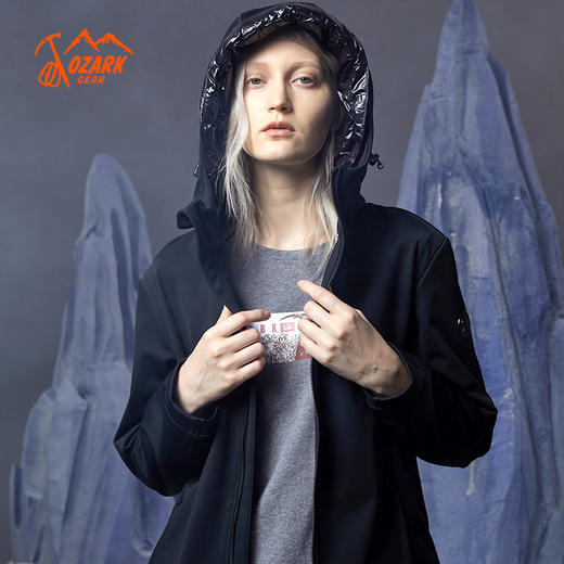 OZARK 奥索卡防风连帽软壳（男款）（TBZG） 商品图0
