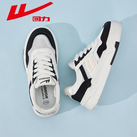 回力女鞋板鞋2025秋季透气网面鞋百搭轻便舒适运动休闲小白鞋女款 商品图9