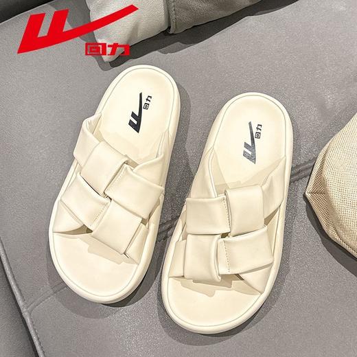 回力凉拖鞋子女款夏季外穿女士拖鞋气质时尚百搭外出一字凉拖鞋女 商品图5