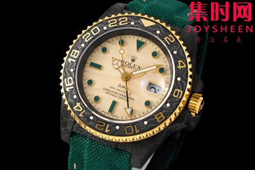 劳力士 DIW游艇碳纤维系列 改装游艇名仕GMT-Master II V3版 男士腕表 商品图2