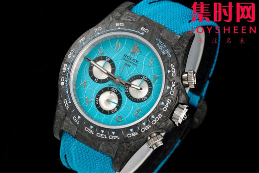 劳力士 DIW迪通拿碳纤维系列 改装迪通拿 新款颜色！重制版！丹东4801机 男士腕表 表径40mm 商品图1