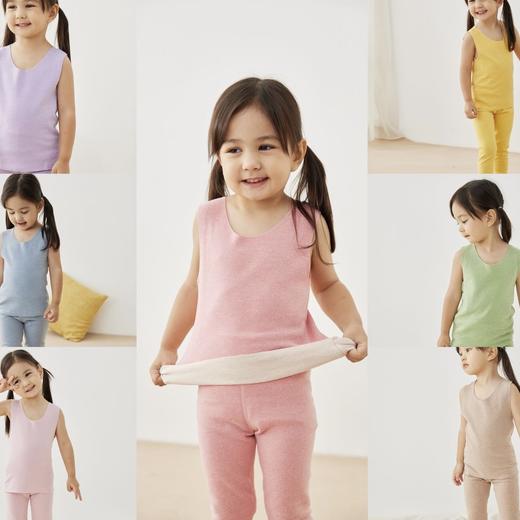 【尾货亏本清仓！任选2件！手慢无！】豆丁哆哈儿童羊毛蚕丝背心 保暖润肤 A类母婴标准 双面磨毛无骨裁剪 软弹舒适无束缚 商品图10