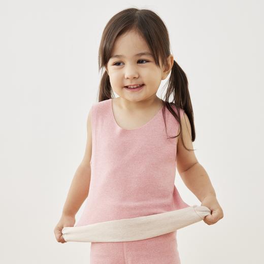 【尾货亏本清仓！任选2件！手慢无！】豆丁哆哈儿童羊毛蚕丝背心 保暖润肤 A类母婴标准 双面磨毛无骨裁剪 软弹舒适无束缚 商品图7