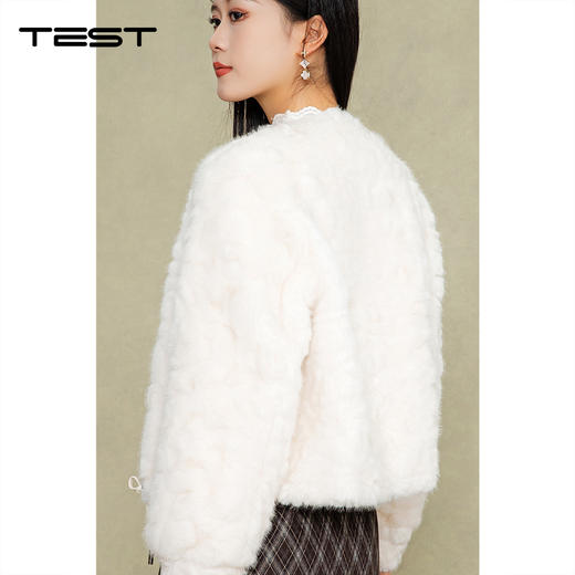 冬上新宽松百搭甜美气质绒面温柔风绒外套2254162 商品图4