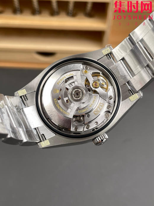 VS劳力士蚝式恒动36系列126000 VS恒动36mm VS恒动36 薰衣草紫 香芋紫 板链 丹东3230机 904L钢 男士腕表 小手腕福音 商品图4