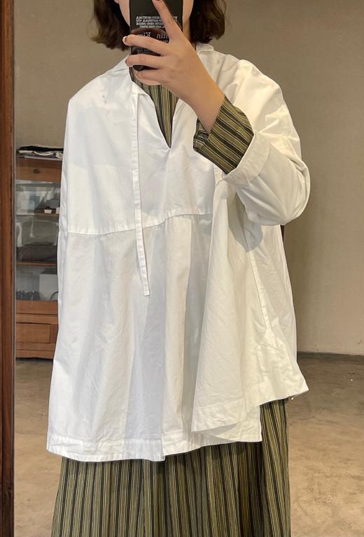 Casey Casey白色绑带上衣 商品图10