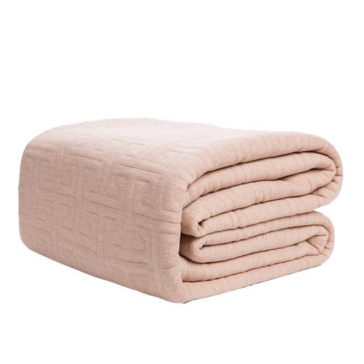 新疆彩棉空气提花毯 | 天然无染 母婴可用 四季通用午睡盖毯/垫毯 支持机洗 商品图1