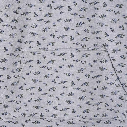 SDSA男士秋冬新款痞帅男装简约休闲撞色植物花卉连帽卫衣宽松上衣 商品图2