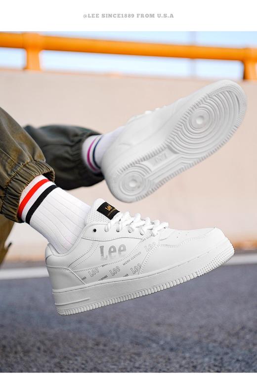 快抢！品牌直发【百年品牌Lee 清仓要疯了】美式复古鞋，休闲板鞋，牛剖层移膜革鞋面，包裹不顶脚不闷脚，超软乳胶屎感鞋垫，让双脚清新舒适 商品图2