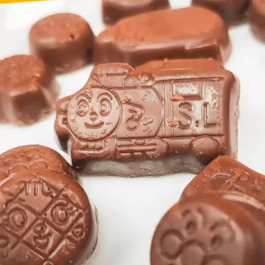 不二家面包超人迷你代可可脂巧克力40g/045575 一口一个的牛奶巧克力 商品图1