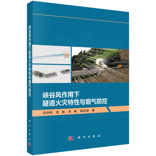 峡谷风作用下隧道火灾特性与烟气防控 商品图0