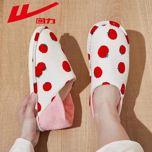 回力月子鞋2025秋季薄款包跟软底孕妇产妇产后家居女款休闲棉拖鞋 商品图6