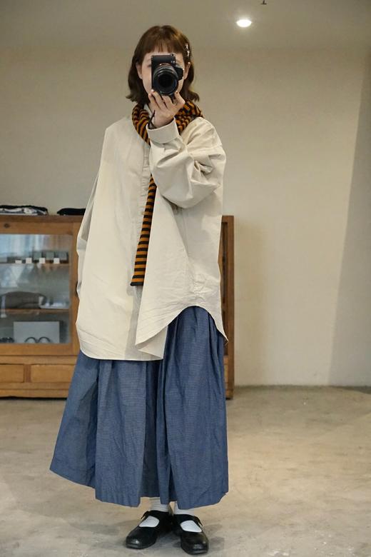 Bergfabel蓝格纹半裙 商品图13