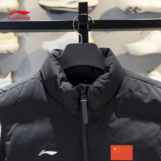 李宁羽绒马甲男子2025冬季新款荣耀系列90%鸭绒保暖马甲AMRV121 商品图3