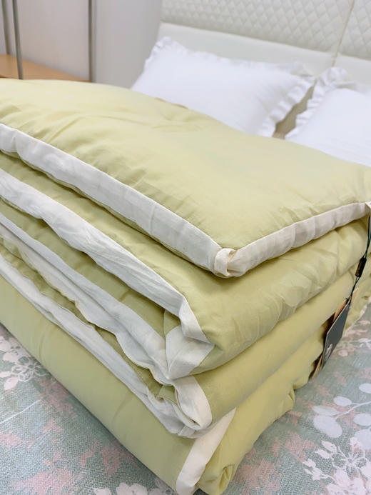 松植屋2025冬季新款100%全棉双层纱棉花被新疆棉花填充秋冬厚款新疆长绒棉纱布棉花被子 商品图3