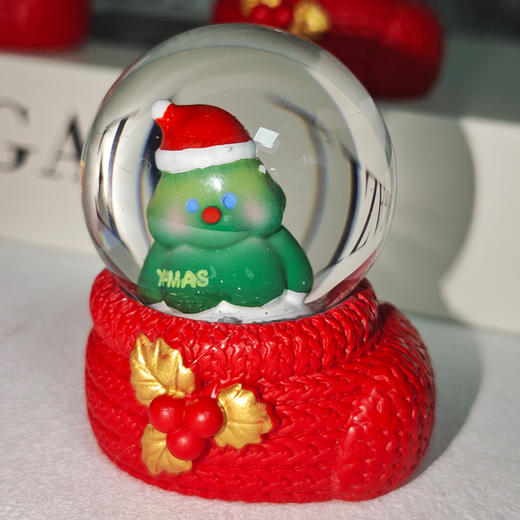 45#圣诞袜水晶球旋转音乐盒圣诞礼物-纪念日百货门店同款167447525 商品图4