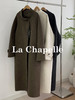 会员福利【官网2k+高端质感】拉夏贝尔/La Chapelle立领廓形绵羊毛大衣~松弛氛围感气质长款外套 商品缩略图7