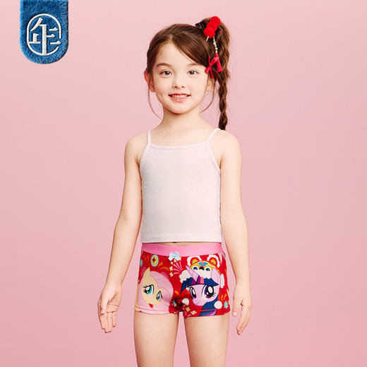【小马宝莉新年内裤】年衣童装儿童女童平角内裤组合卡通小马宝莉 商品图3
