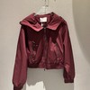 NC连帽抽绳拉链短外套50723（红）秋季253060160321 商品缩略图1
