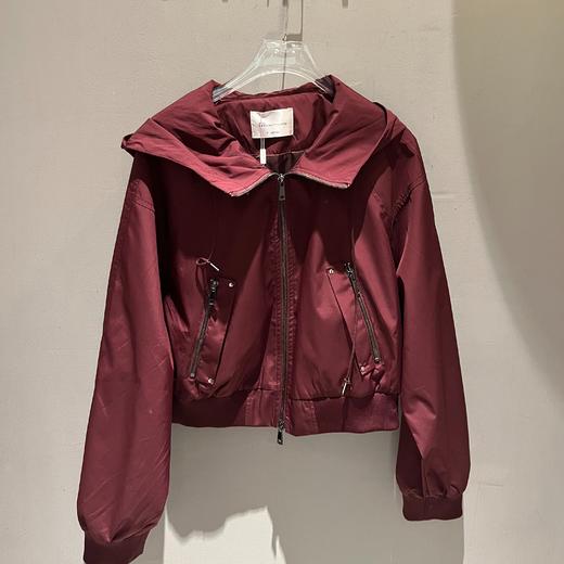 NC连帽抽绳拉链短外套50723（红）秋季253060160321 商品图1