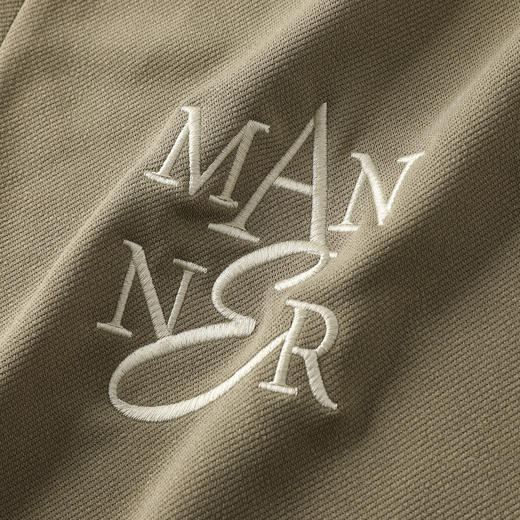 【字母绣花】男士长袖T恤25秋款领口拼接时尚潮流打底衫上衣K&C 商品图4