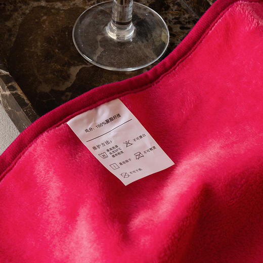 KRT-026 KENZO海棠花牛奶绒毯 商品图3