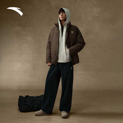 安踏凯里·欧文系列丨立领美式休闲羽绒服男女棉服外套172541903N 商品图1