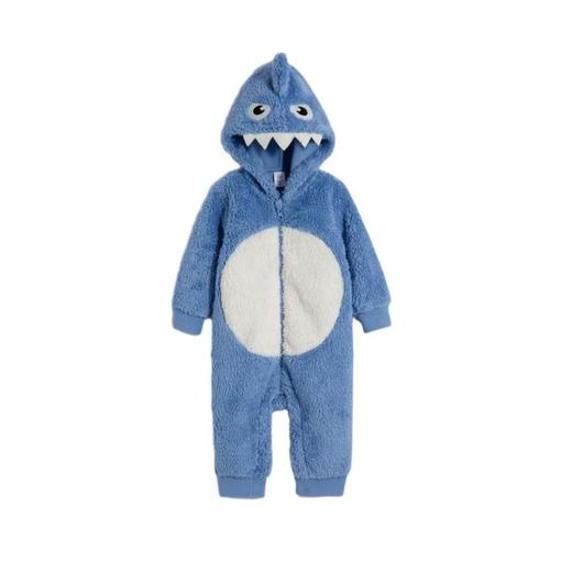 139元2件 GAP儿童抓绒连体衣 619907-QS（线上线下同时售卖 不保证有货 介意勿拍） 商品图0