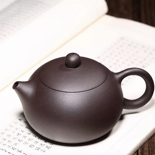 岸纾 非遗传承手工制作 宜兴原矿紫砂壶 西施 商品图1