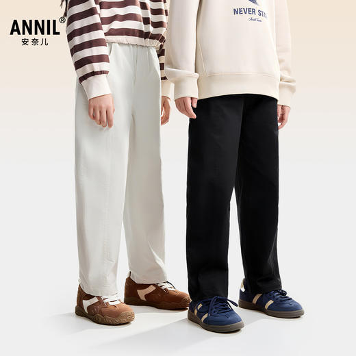男女童梭织单裤秋季新款安奈儿童装EM536545 商品图1