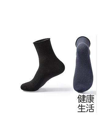 【谭棉花运动袜中/高筒袜】宽口亲肤袜6双/袋 袜子 商品图3