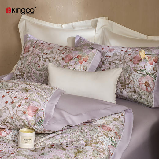 KINGCO天丝棉磨毛四件套----兰娜 商品图1