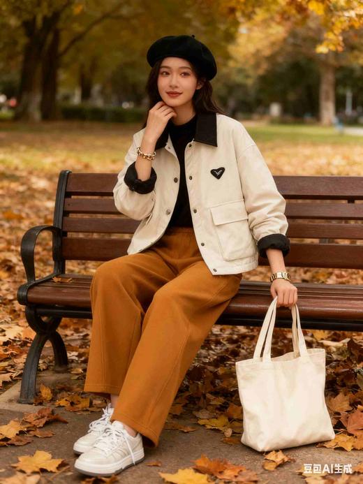 工装羽绒服 加绒卫裤  真皮板鞋 商品图4