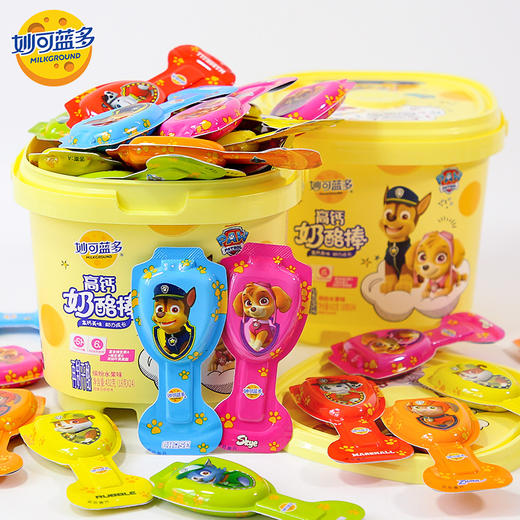 2桶巨划算！【高钙护航❗️助力成长】妙可蓝多高钙奶酪棒桶装432g干酪汪汪队儿童零食高钙芝士酪奶制品。ja 商品图1