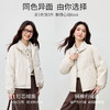 【内购】【正反两穿】时尚通勤立领/翻领单排扣宽松落肩显瘦夹棉保暖外套-154WB2173 商品缩略图1