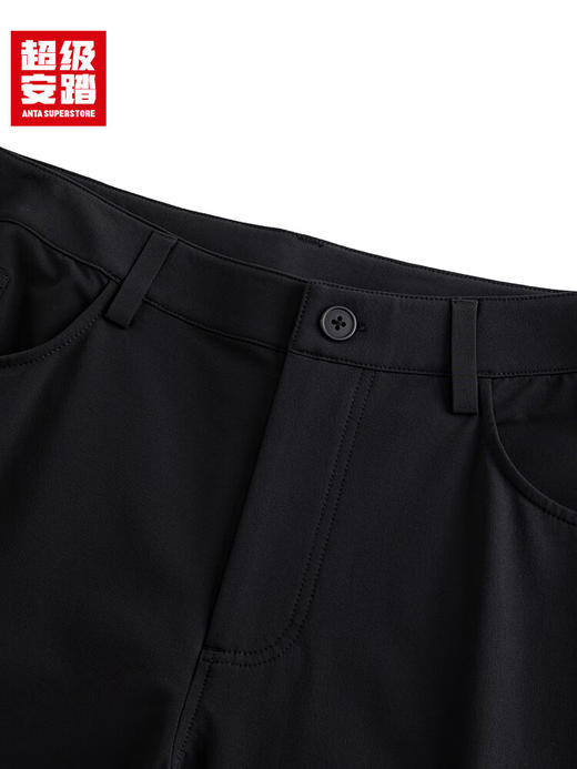 超级安踏男子防泼水五袋通勤裤秋冬商务休闲裤运动长裤152548504U 商品图3