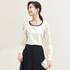 【内购】简约佰搭知性名媛小香风轻熟氛围感圆领针织衫-153HD3195X 商品缩略图2