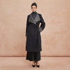 QH917斯尔丽25新款双面双色修长显瘦气质长款羊毛大衣 商品缩略图8