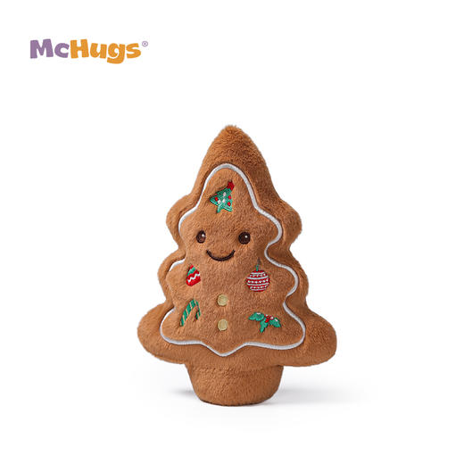 MChugs 圣诞树姜饼 18CM 圣诞玩偶毛绒娃娃玩具摆件生 日礼物公仔 商品图1