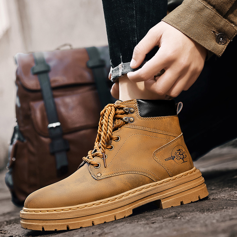 新热卖！秋冬必备【经典复古马丁靴】潮流百搭 加绒保暖